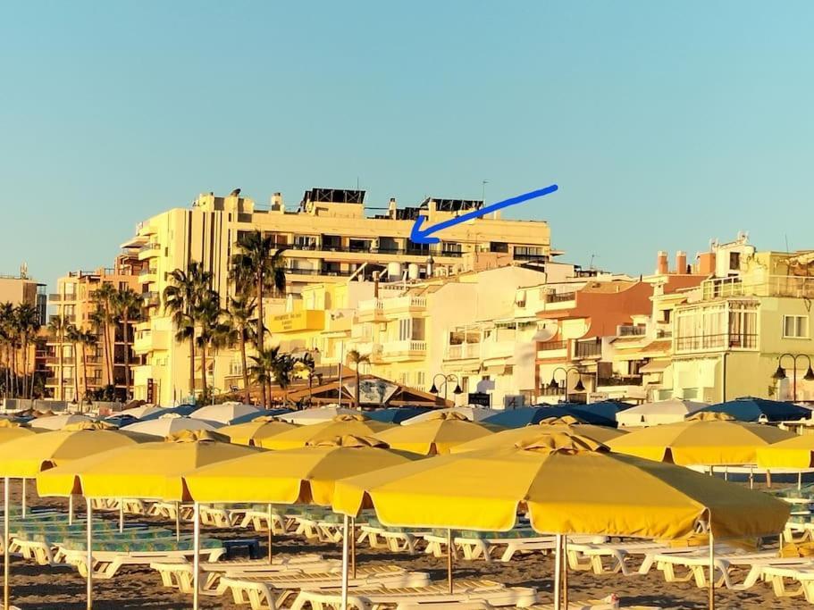 Apartamento 1ª Linea Playa Garaje Piscinas Terraza Torremolinos Buitenkant foto