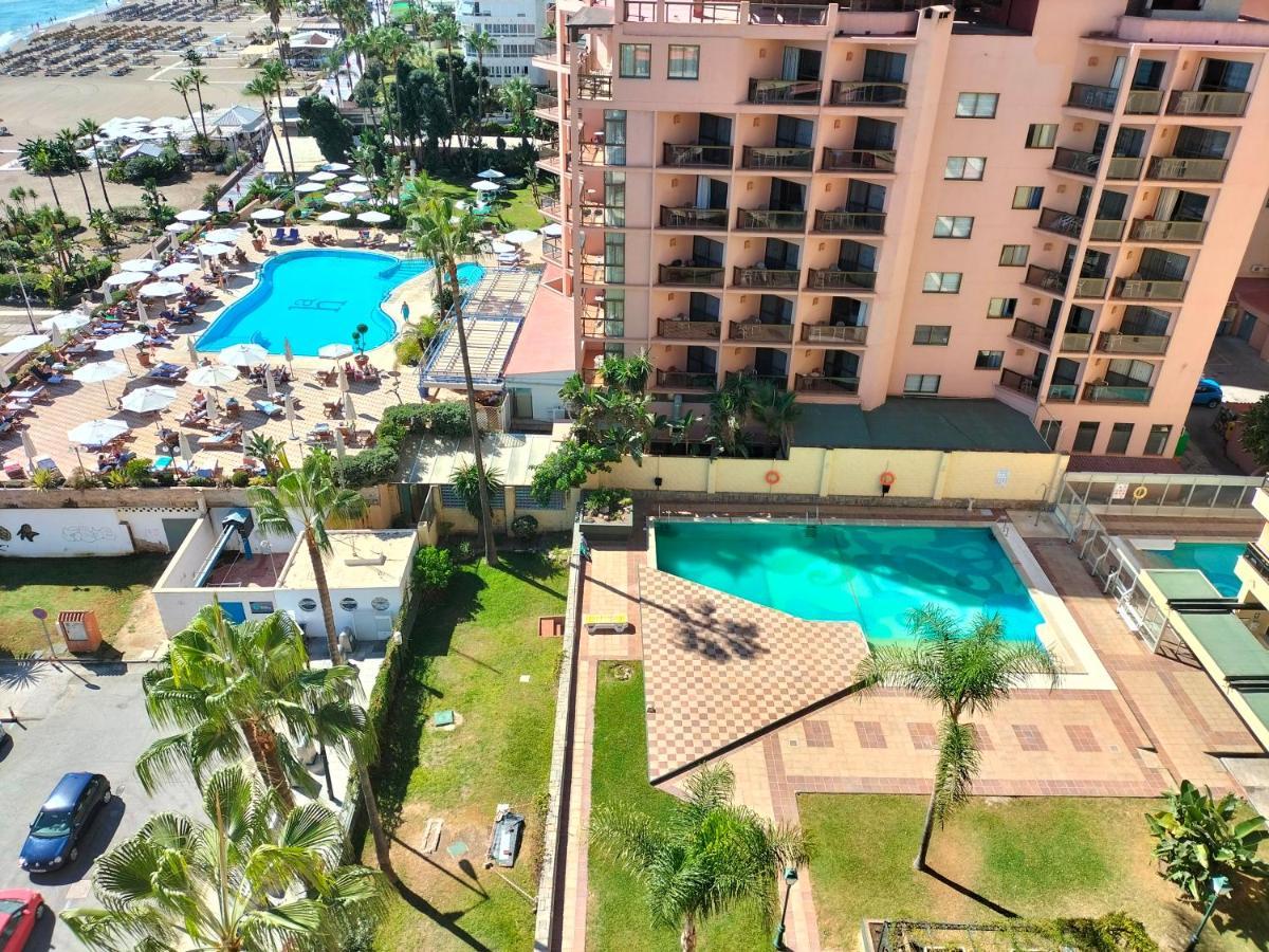 Apartamento 1ª Linea Playa Garaje Piscinas Terraza Torremolinos Buitenkant foto