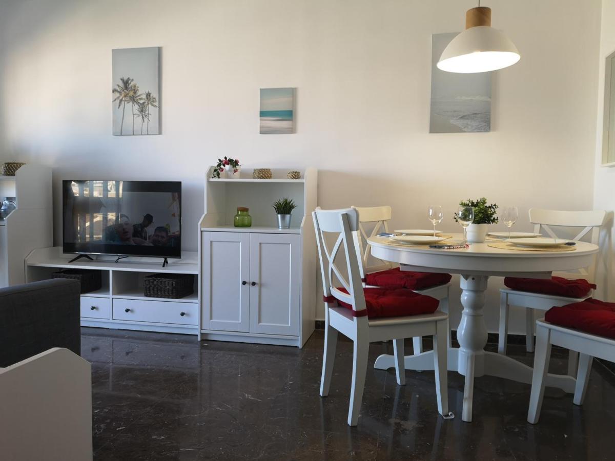 Apartamento 1ª Linea Playa Garaje Piscinas Terraza Torremolinos Buitenkant foto