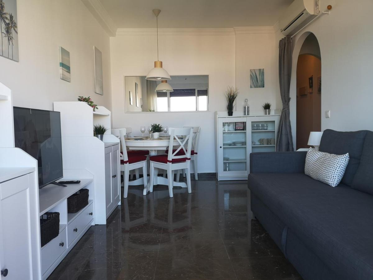 Apartamento 1ª Linea Playa Garaje Piscinas Terraza Torremolinos Buitenkant foto